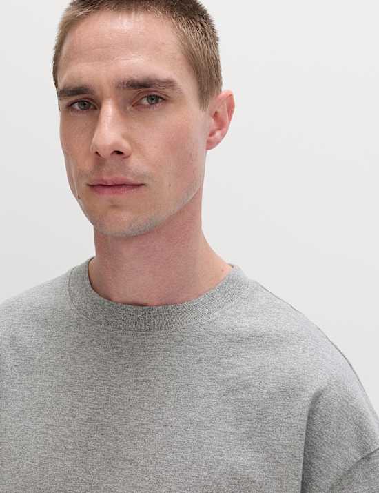 Pure Cotton Oversized Midweight T-Shirt