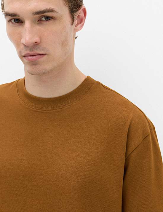 Pure Cotton Oversized Midweight T-Shirt