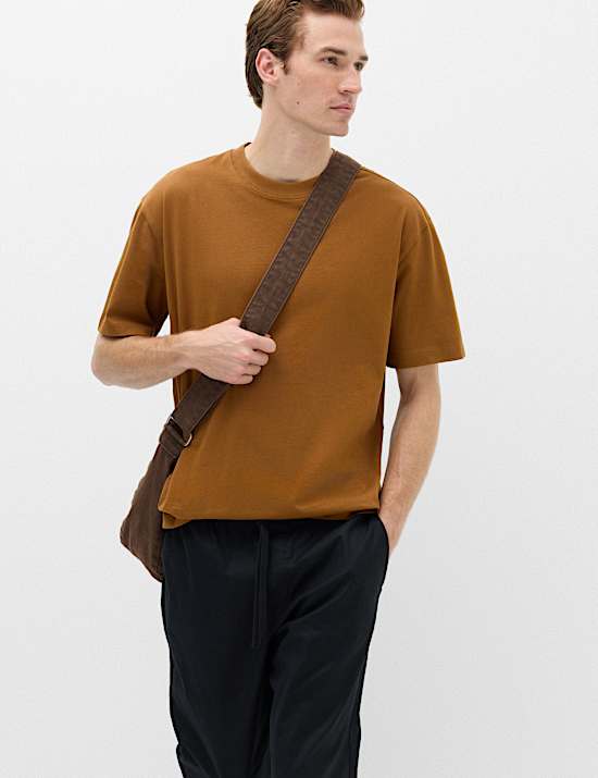 Pure Cotton Oversized Midweight T-Shirt