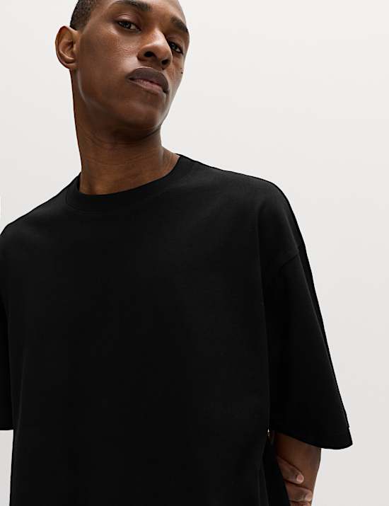 Pure Cotton Oversized Midweight T-Shirt