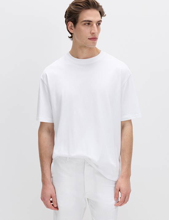 Pure Cotton Oversized Midweight T-Shirt