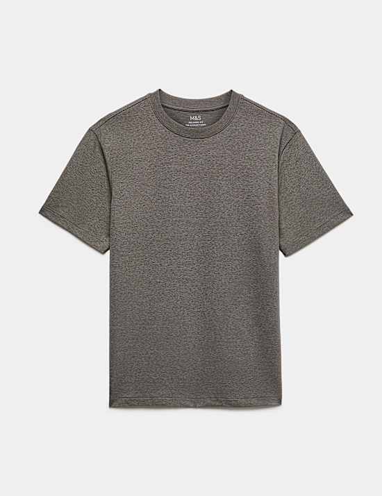 Relaxed Fit Cotton Rich Ultimate Performance Striped T-Shirt