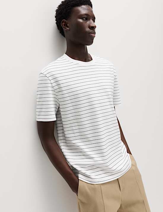 The Ultimate Cotton Rich Breton T-Shirt