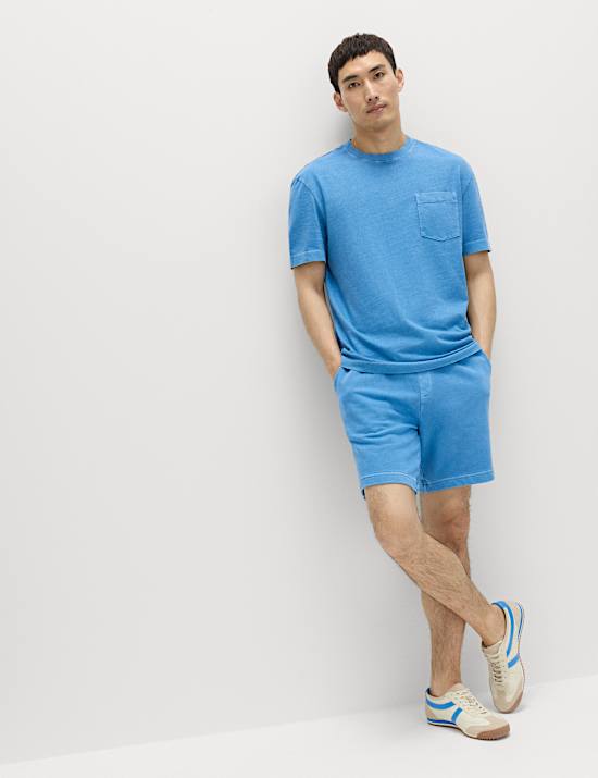 Relaxed Pure Cotton Garment Dyed T-Shirt