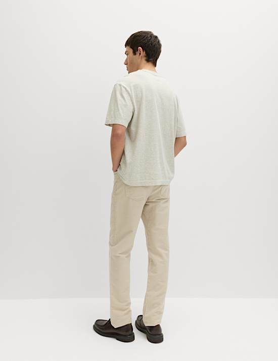 Voln&eacute; barven&eacute; tričko z čist&eacute; bavlny