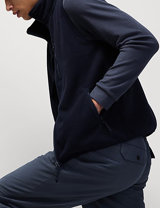 Funnel Neck Fleece Gilet