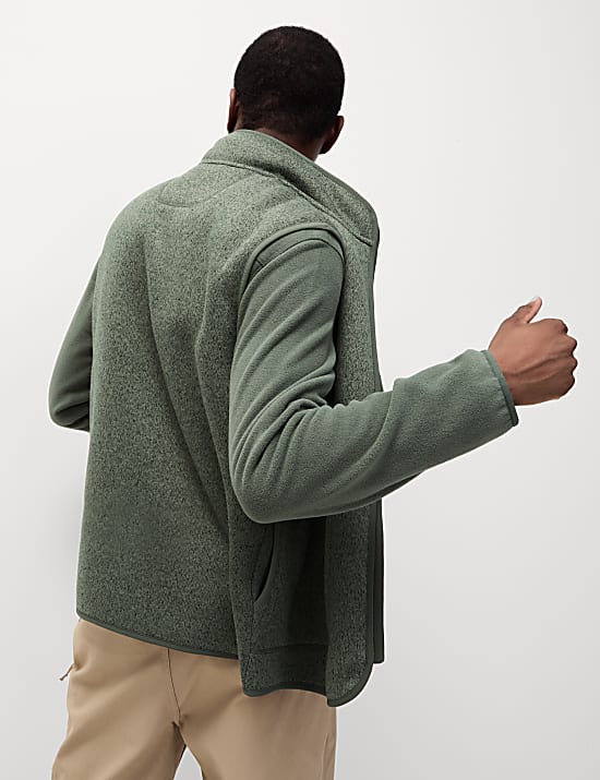 Fleece Funnel Neck Gilet