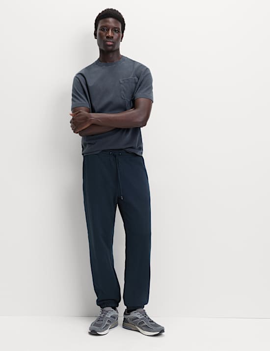 Pure Cotton Fleece Lined Joggers