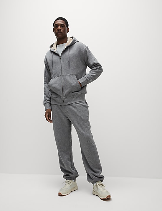 Pure Cotton Fleece Lined Hoodie