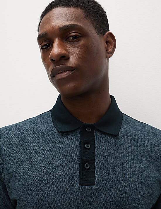 Pure Cotton Polo Shirt