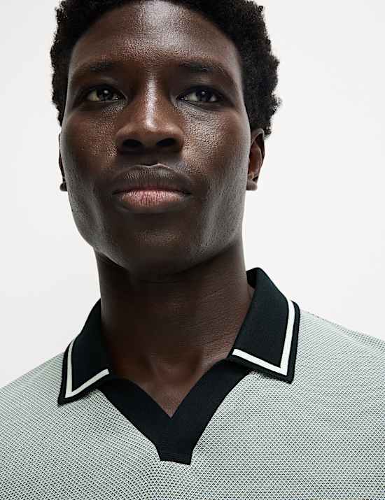 Tipped Revere Polo Shirt