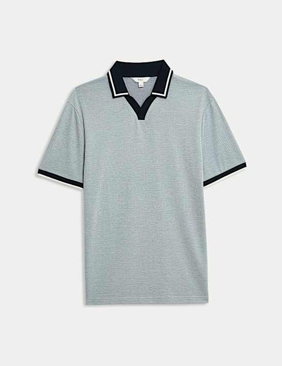 Tipped Revere Polo Shirt
