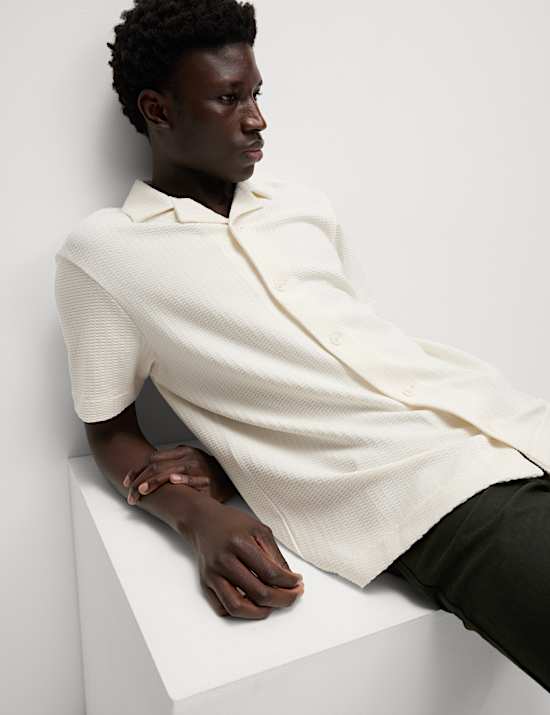 Polo de sirsaca de algod&oacute;n