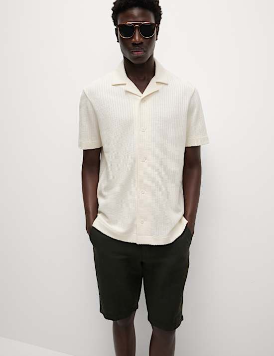 Polo de sirsaca de algod&oacute;n