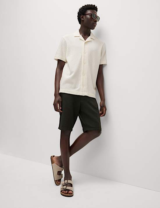 Polo de sirsaca de algod&oacute;n