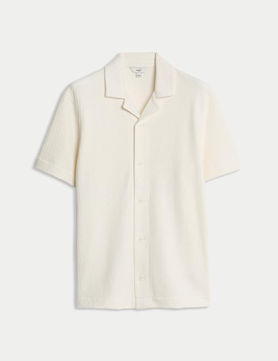 Polo de sirsaca de algod&oacute;n