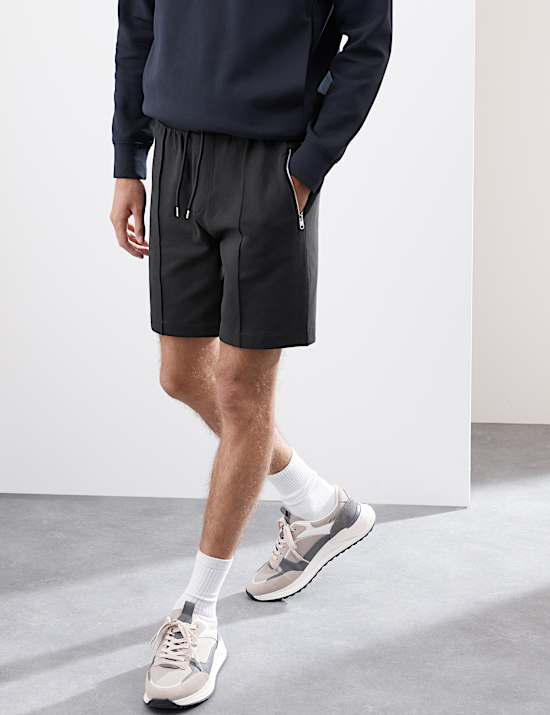 Short coupe standard à taille élastique