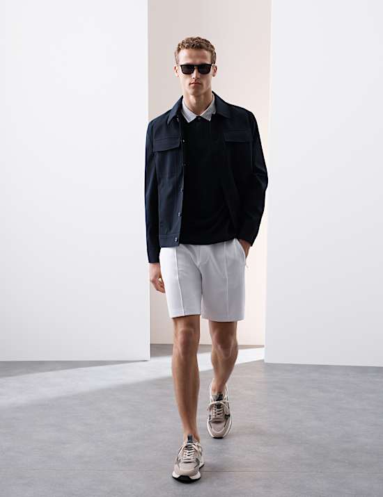 Regular Fit Elasticated Waist Shorts