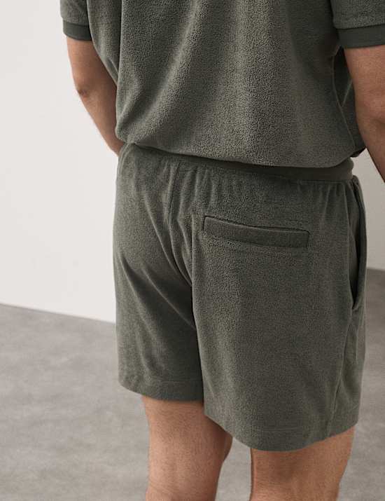 Cotton Rich Terry Towelling Shorts
