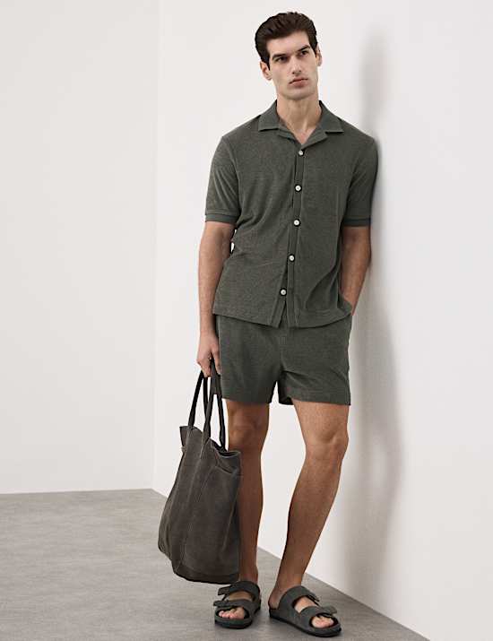 Cotton Rich Terry Towelling Shorts