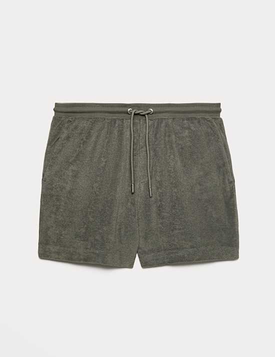Cotton Rich Terry Towelling Shorts
