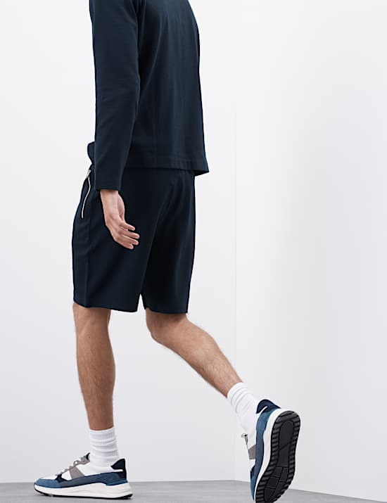 Cotton Rich Waffle Shorts