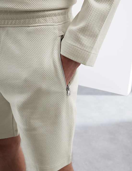 Cotton Rich Waffle Shorts