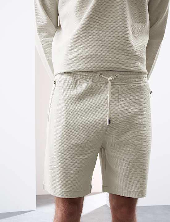 Cotton Rich Waffle Shorts