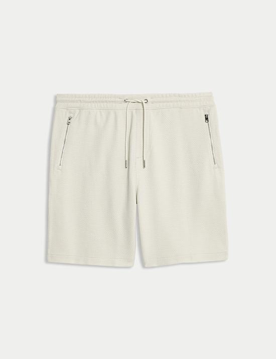 Cotton Rich Waffle Shorts