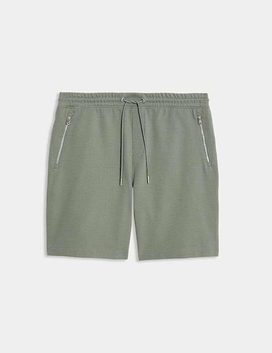 Cotton Rich Waffle Shorts