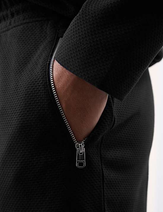 Cotton Rich Waffle Shorts