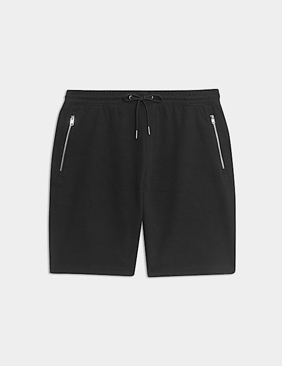 Cotton Rich Waffle Shorts