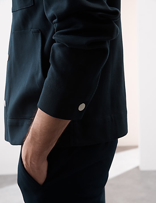 Pure Cotton Heavyweight Overshirt