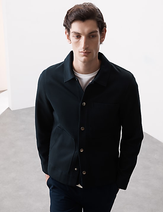 Pure Cotton Heavyweight Overshirt