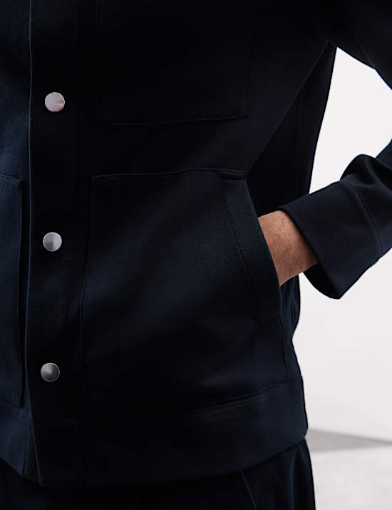 Pure Cotton Heavyweight Overshirt