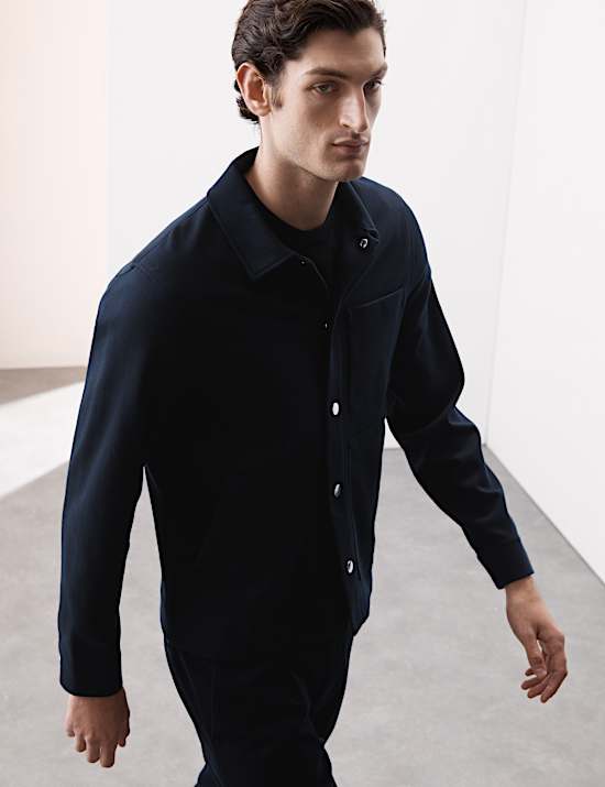 Pure Cotton Heavyweight Overshirt