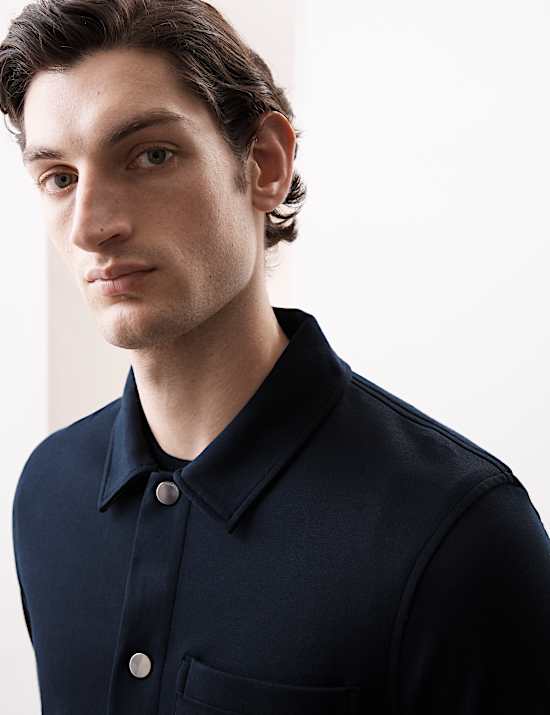 Pure Cotton Heavyweight Overshirt