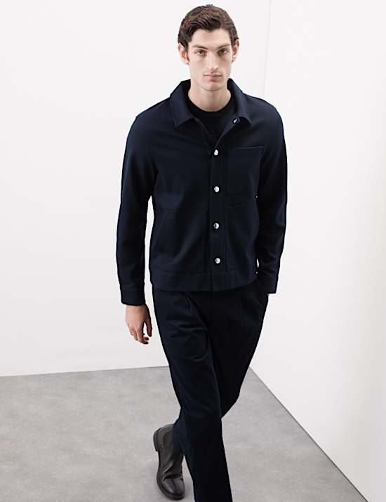 Pure Cotton Heavyweight Overshirt