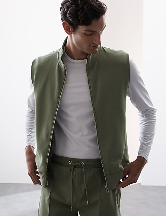 Katoenrijke bodywarmer