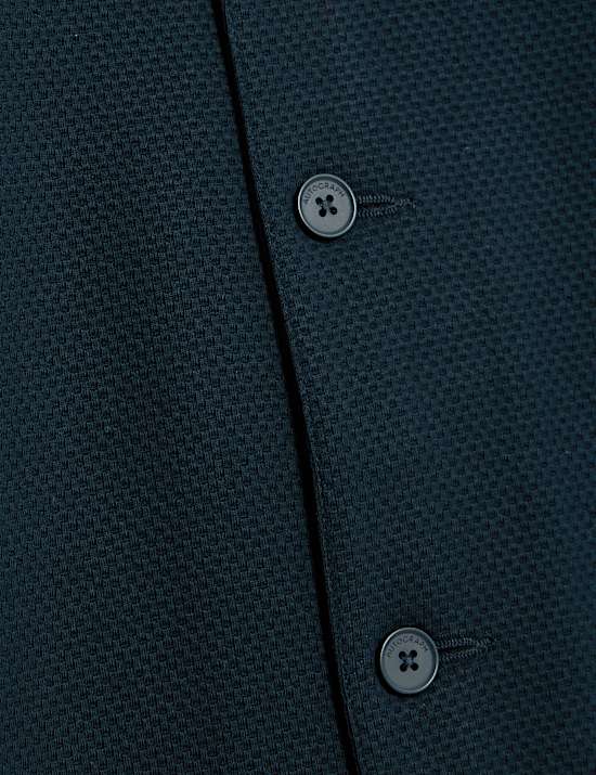 Pure Cotton Waffle Overshirt