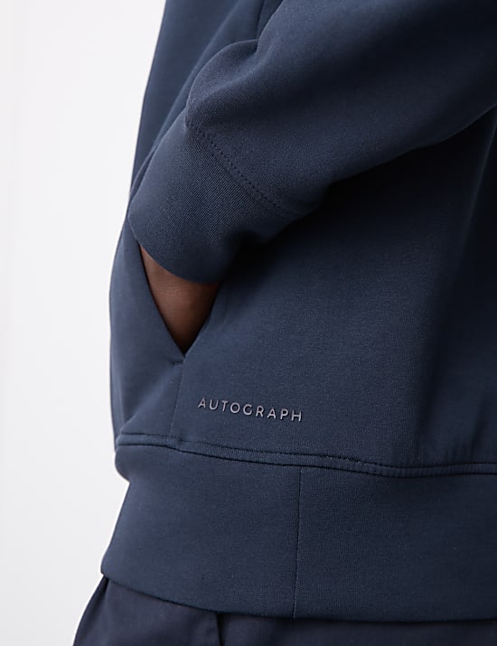 Cotton Rich Half Zip Sweatshirt