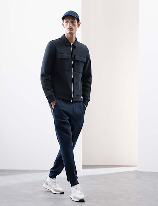 Cotton Rich Zip Jacket