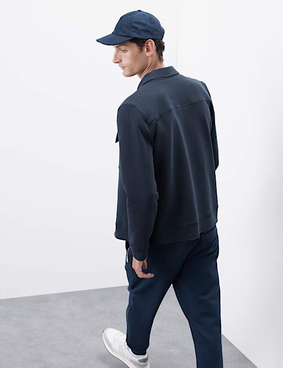 Cotton Rich Zip Jacket