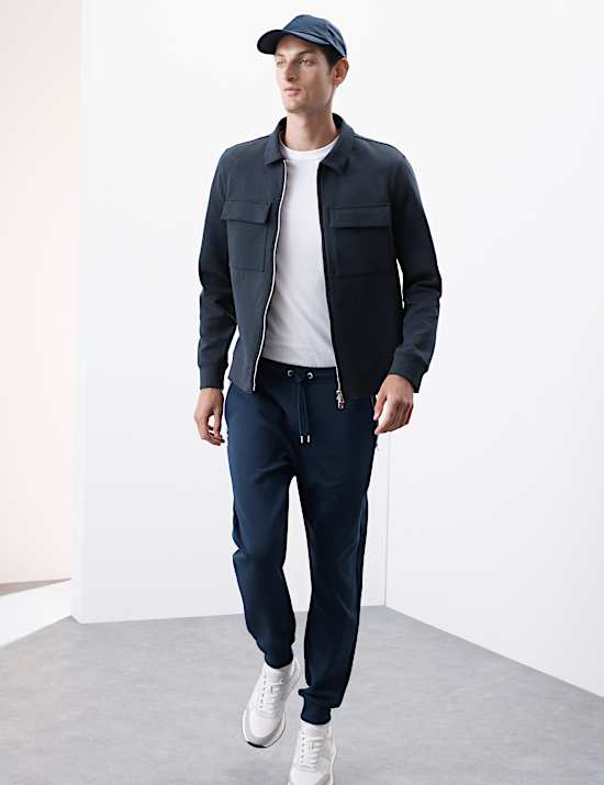 Cotton Rich Zip Jacket