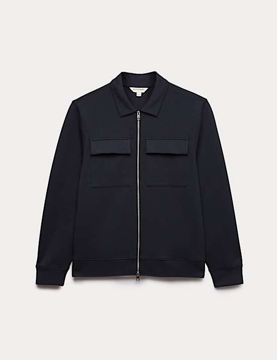 Cotton Rich Zip Jacket