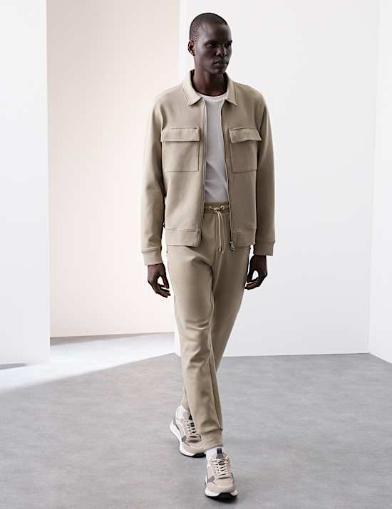 Cotton Rich Zip Jacket