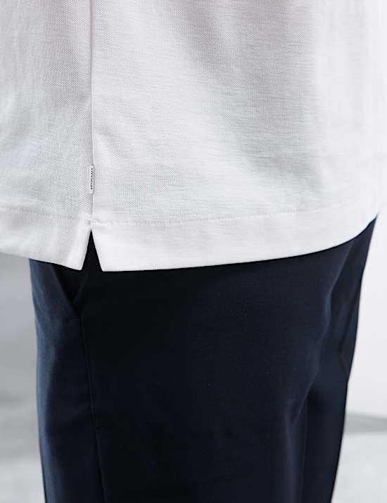 Cotton Rich Micro Pique Coolmax&trade; Polo Shirt