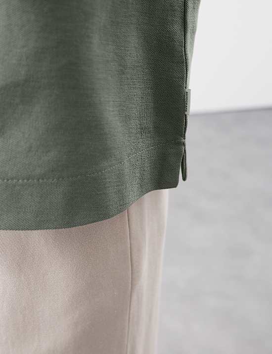 Micro-Piqué Coolmax™ Poloshirt mit hohem Baumwollanteil