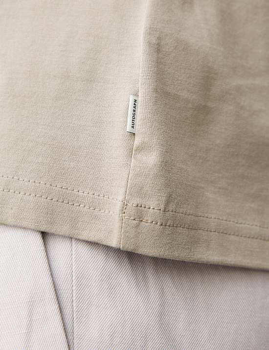 Pure Supima&reg; Cotton Crew Neck Vest