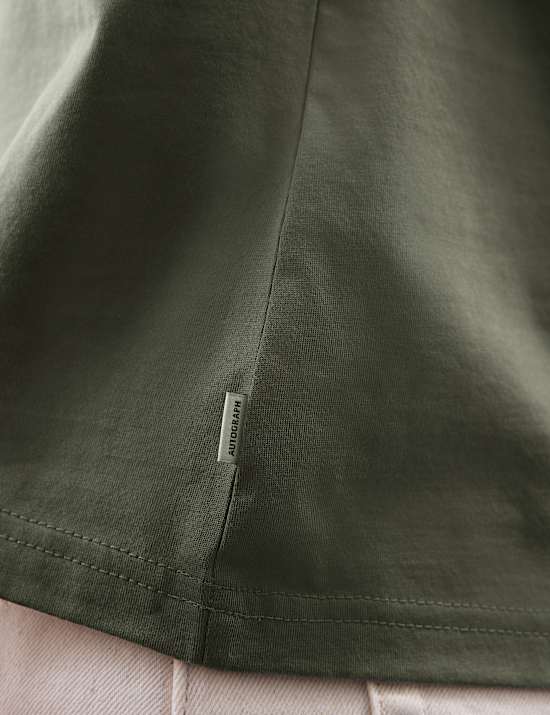 Pure Supima&reg; Cotton Crew Neck Vest